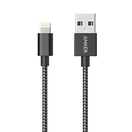 Anker Nylon Apple gecertificeerde Mfi Lightning kabel 1,8 meter 
