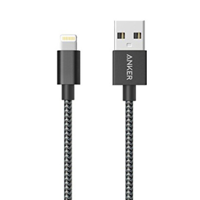 Anker Nylon Apple gecertificeerde Mfi Lightning kabel 1,8 meter