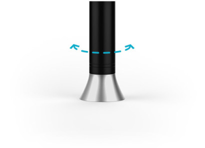 Bouncepad rotatie optie