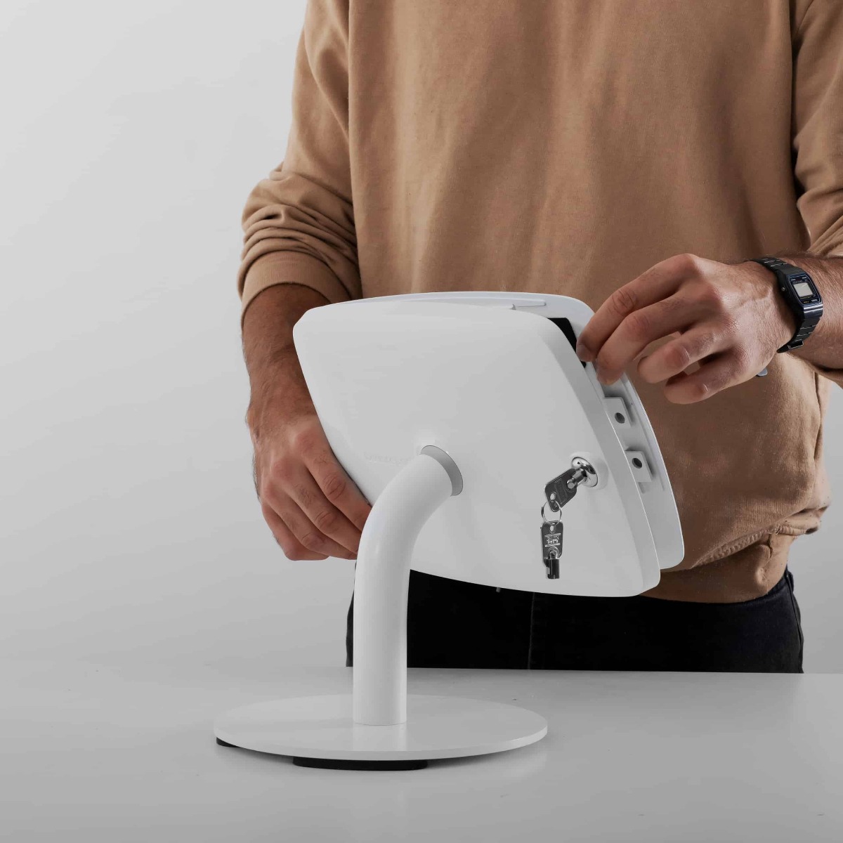 Bouncepad Counter 60 vrijstaande tablet balie standaard