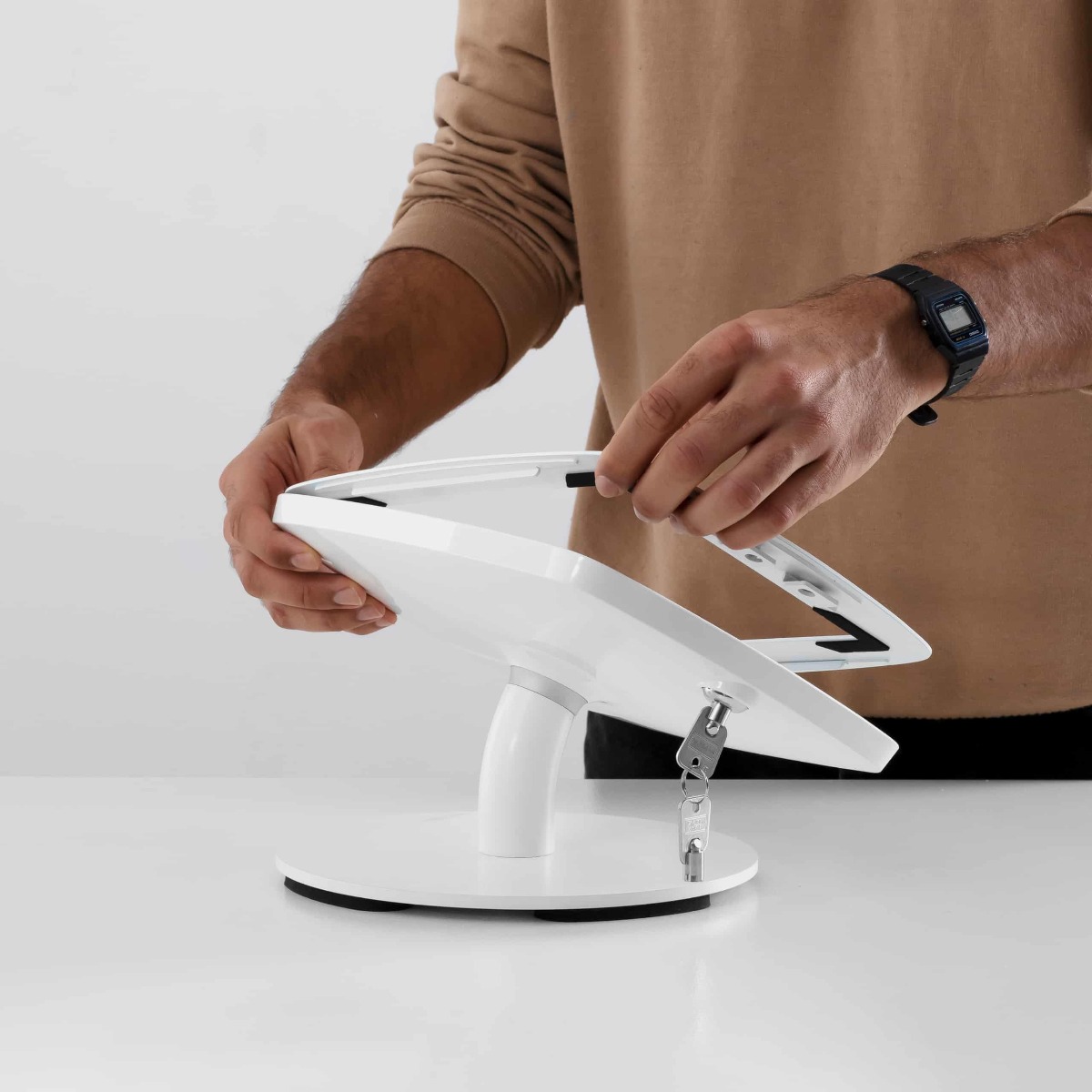 Bouncepad Counter vrijstaande tablet en iPad houder