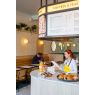 Bouncepad Counter Flex tablet kiosk met vaste voet en zwanenhals