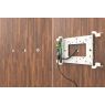 iPad mini wandhouder met poe splitter