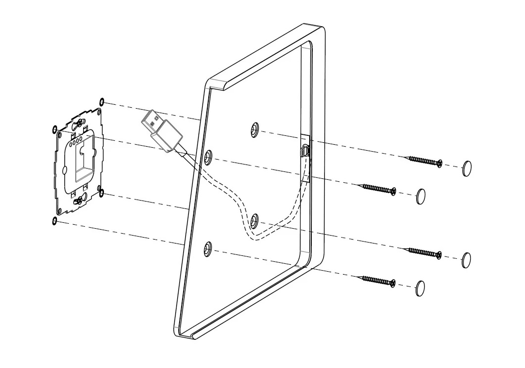 Wandhouder voor iPad 10.2-inch | Companion Wall Home