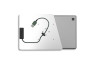 Displine Dame Wall Home for iPad Air 4 10.9/Pro 11 of iPad 10.2" Silver anode