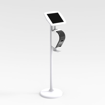 Bouncepad Floorstanding | tablet vloerstandaard met Brother printer houder