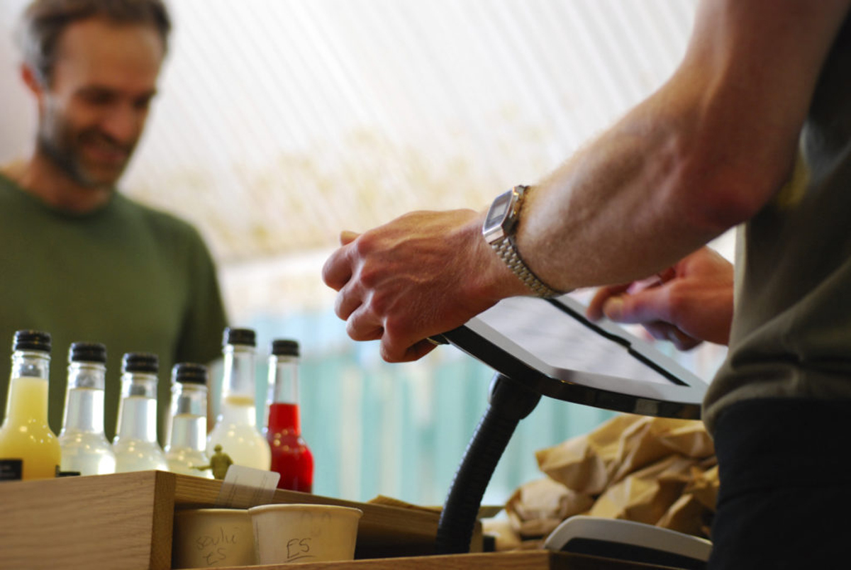 Bouncepad Flex veilige tablet en iPad gooseneck houder