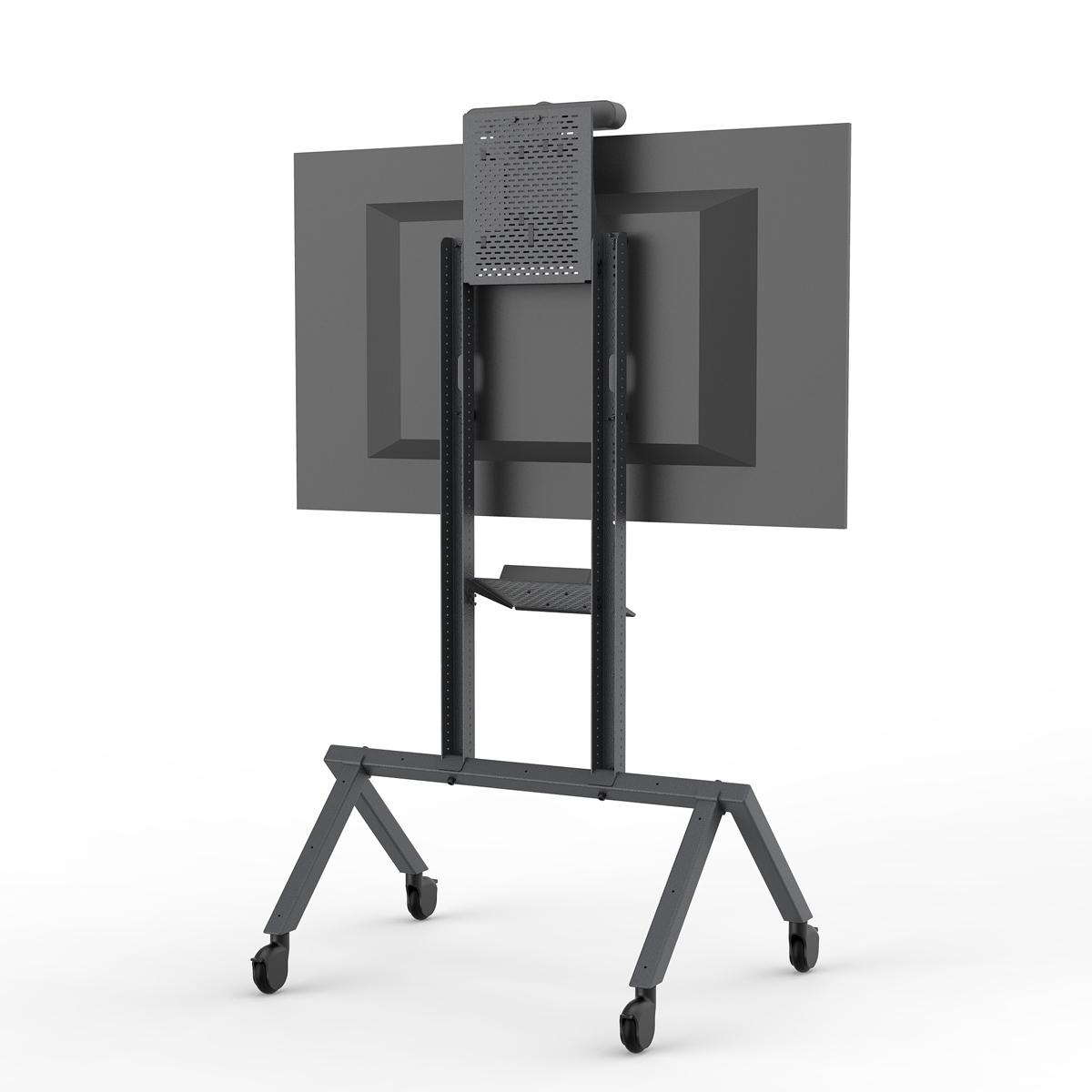 Heckler AV Cart Prime zwart achteraanzicht