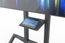 Heckler AV Cart Prime zwart controle shelf logitech tap