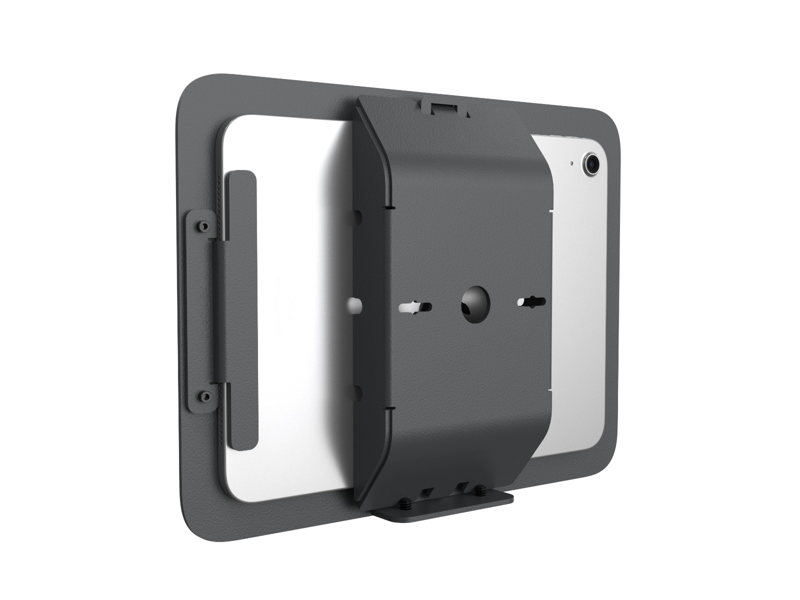 H756 BG black zwart OnWall iPad 10 wall mount muurhouder Heckler Design