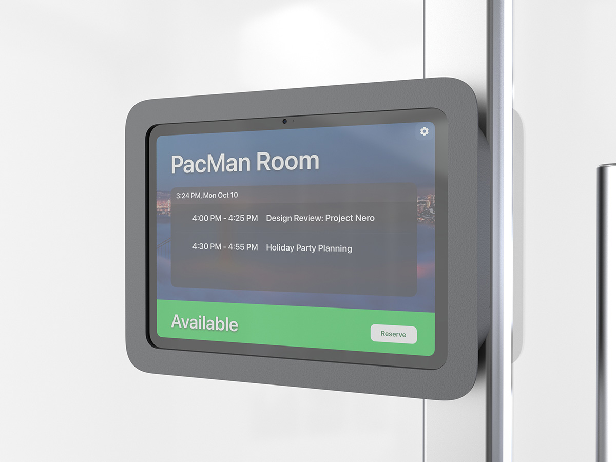 Heckler Room Scheduler Mount: Front Mount voor iPad 10