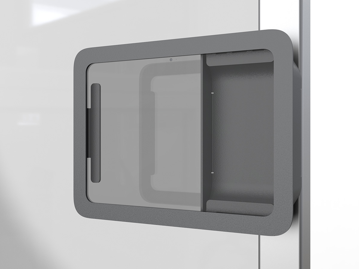 Heckler Room Scheduler Mount: Front Mount voor iPad 10