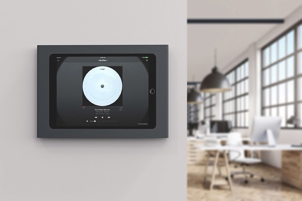 iPad Mini wandhouder met stroomvoorziening