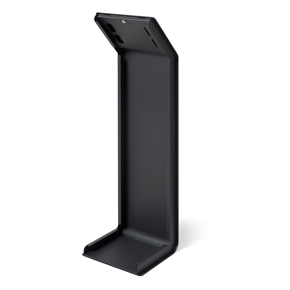 Tabdoq iPad vloerstandaard achterzijde zwart