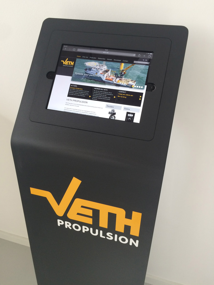 iPad zuil voor iPad 10 (2022) en 11 (2025) - 10.9-inch | Tabdoq