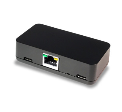 Redpark Gigabit Ethernet and Power Adapter voor iPad's met een USB-aansluiting.