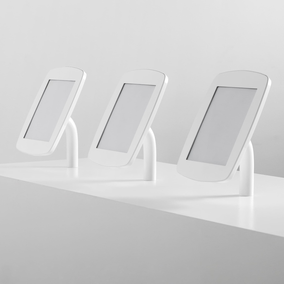 Bouncepad Static 60 tablet kiosk voor bevestiging op een balie