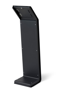 Achterplaat set voor Tabdoq zwart-grijs