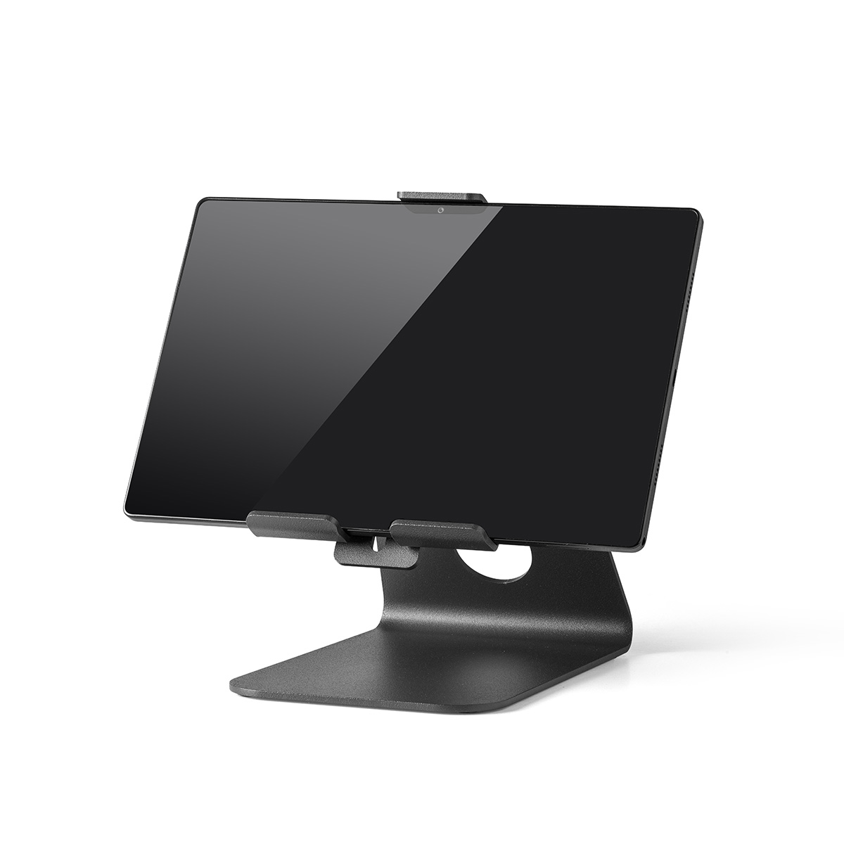 IPad Mini Holder Met Kogelgewricht IK Multimedia IKlip Xpand - Tablet Houder Voor Microfoonstandaard (iPad, Samsung Galaxy Tab, Etc.) Microfoonstandaard IPad Houder