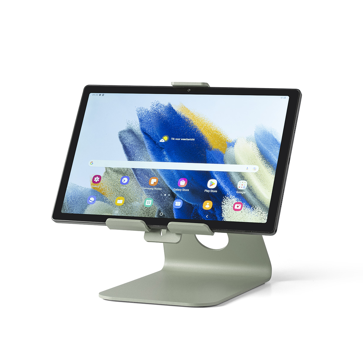 Tabdoq universele tablet desktop standaard - groen